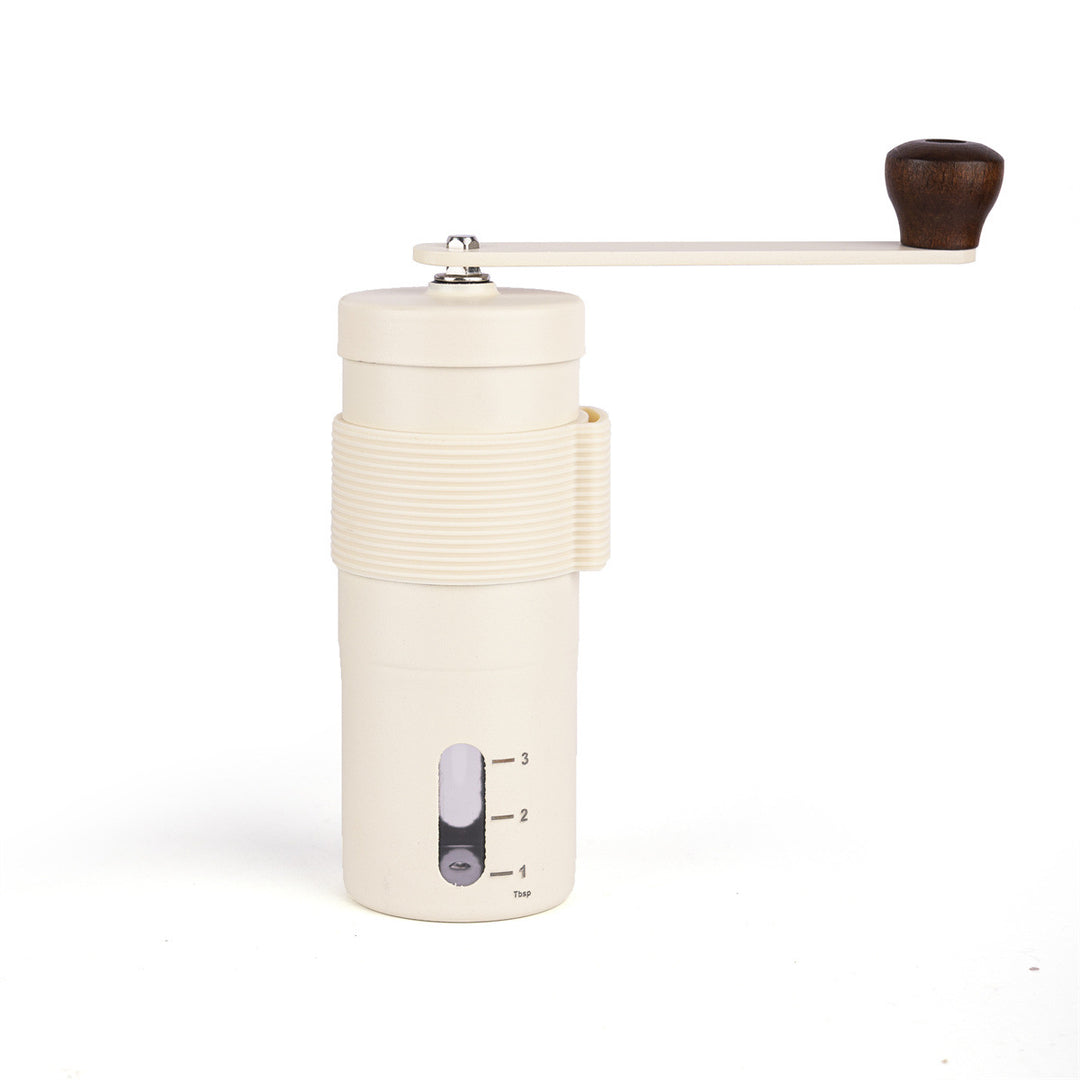 Hand coffee grinder made of stainless steel with ceramic grinding mechanism