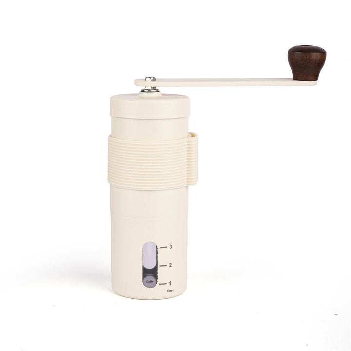Hand coffee grinder made of stainless steel with ceramic grinding mechanism