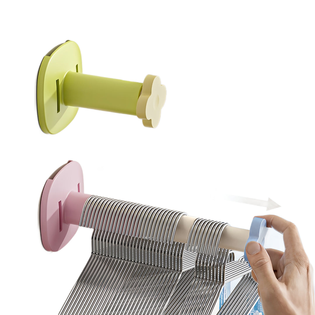Wall washing stand, extendable, plastic