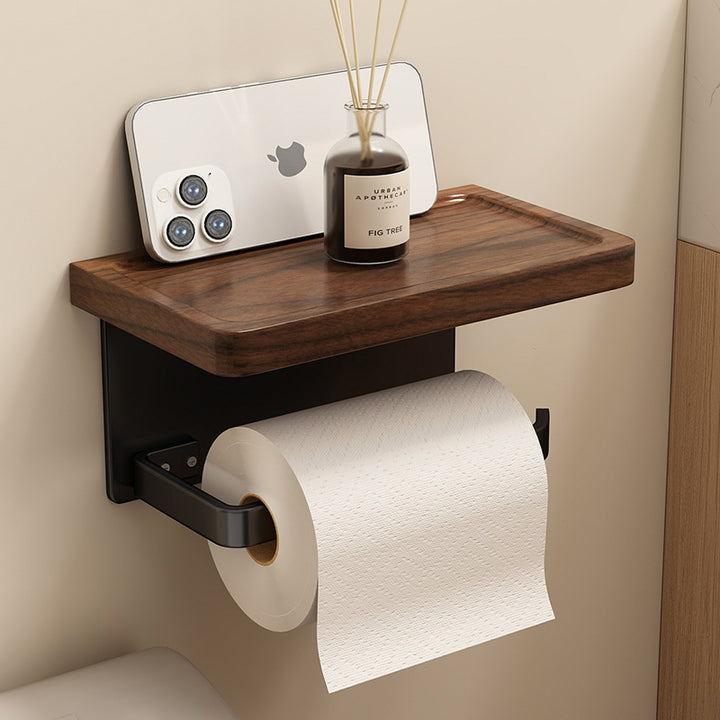 Paper towel holder, space aluminum, wall-mounted