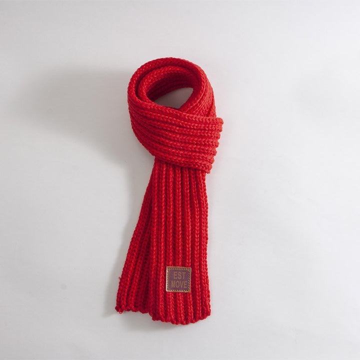 Children's hat with earflaps, knitted, warm