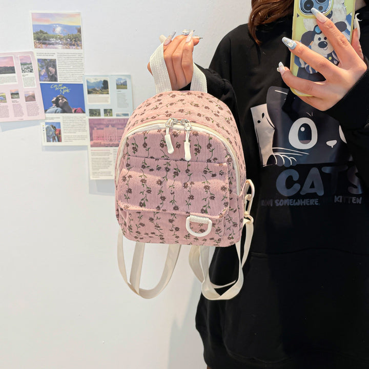 Cord backpack, timeless and durable