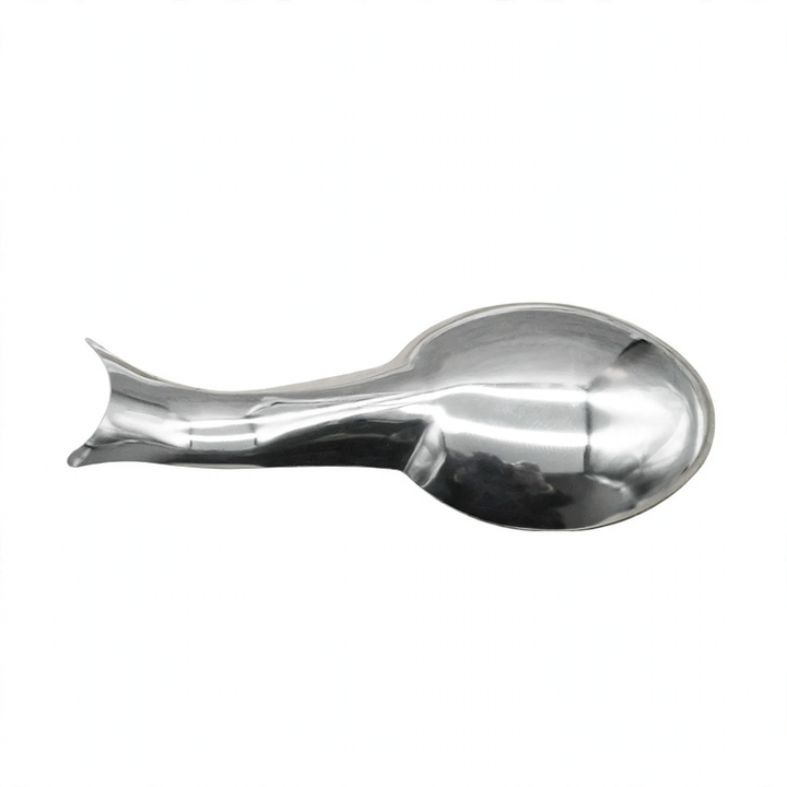 Stainless steel spoon rest, modern