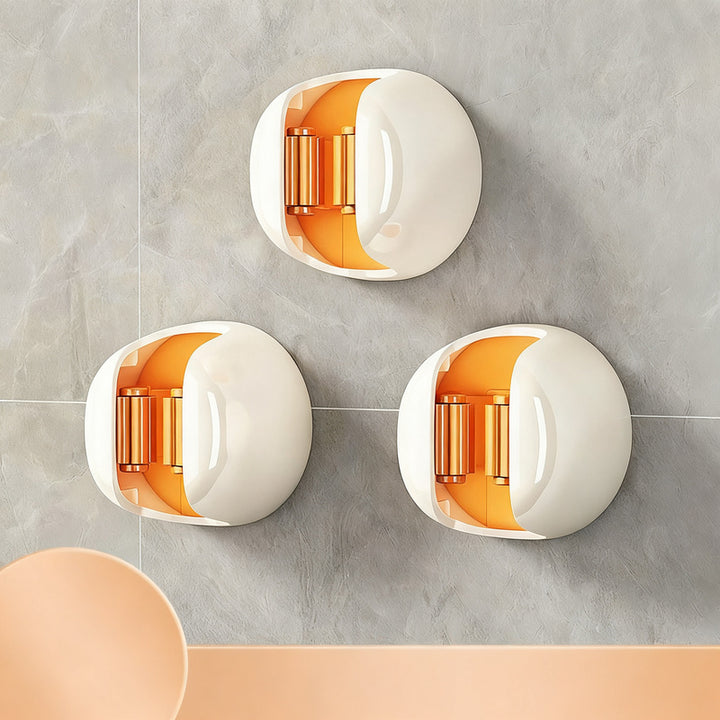Wall hooks without drilling for brooms and cleaning cloths