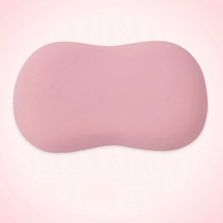 Ergonomic pillow made of memory foam, ice silk