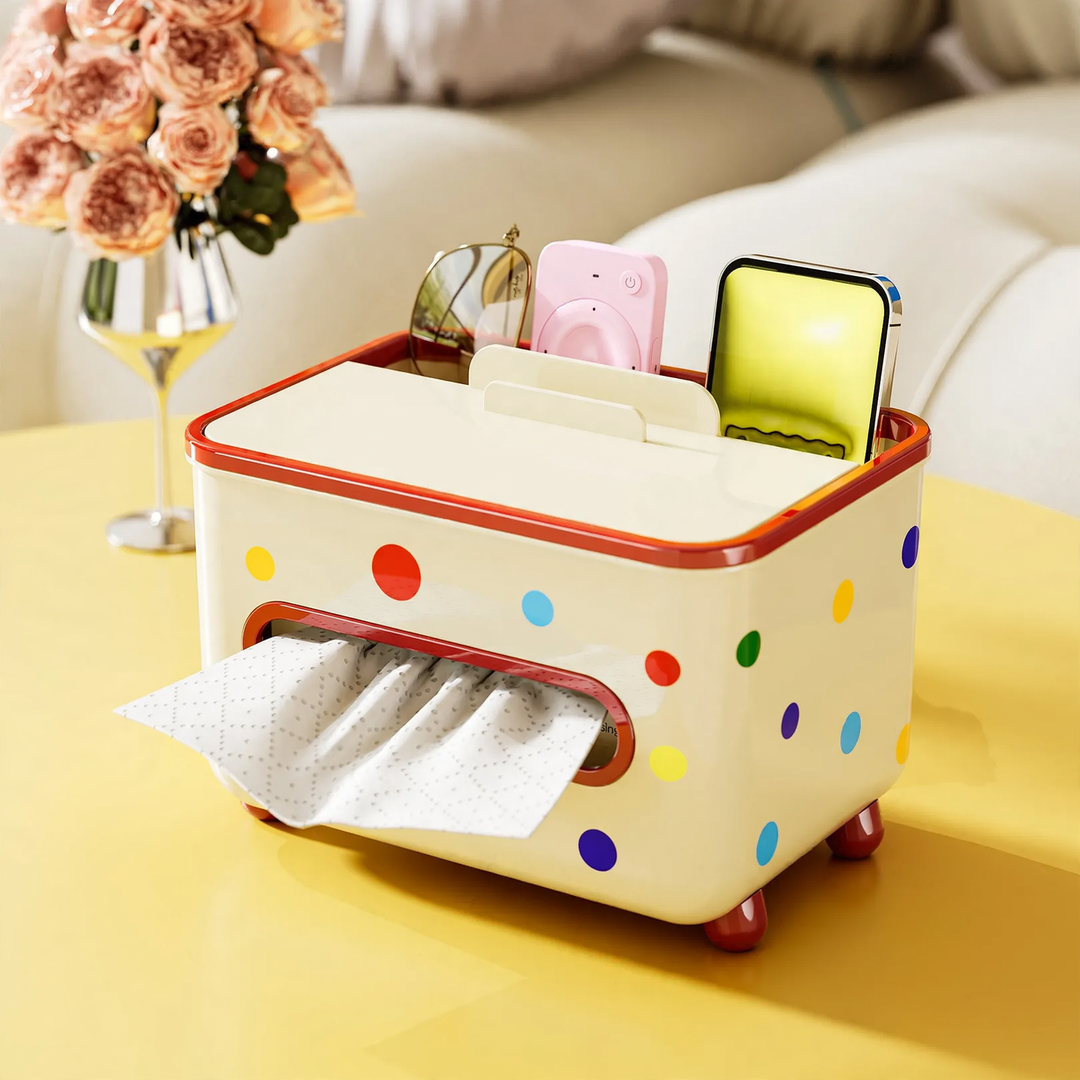 Paper towel box for table and living room, model YM.7336-88315