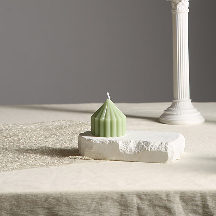 Gear-Scented Candle, Cylinder, Mint Green
