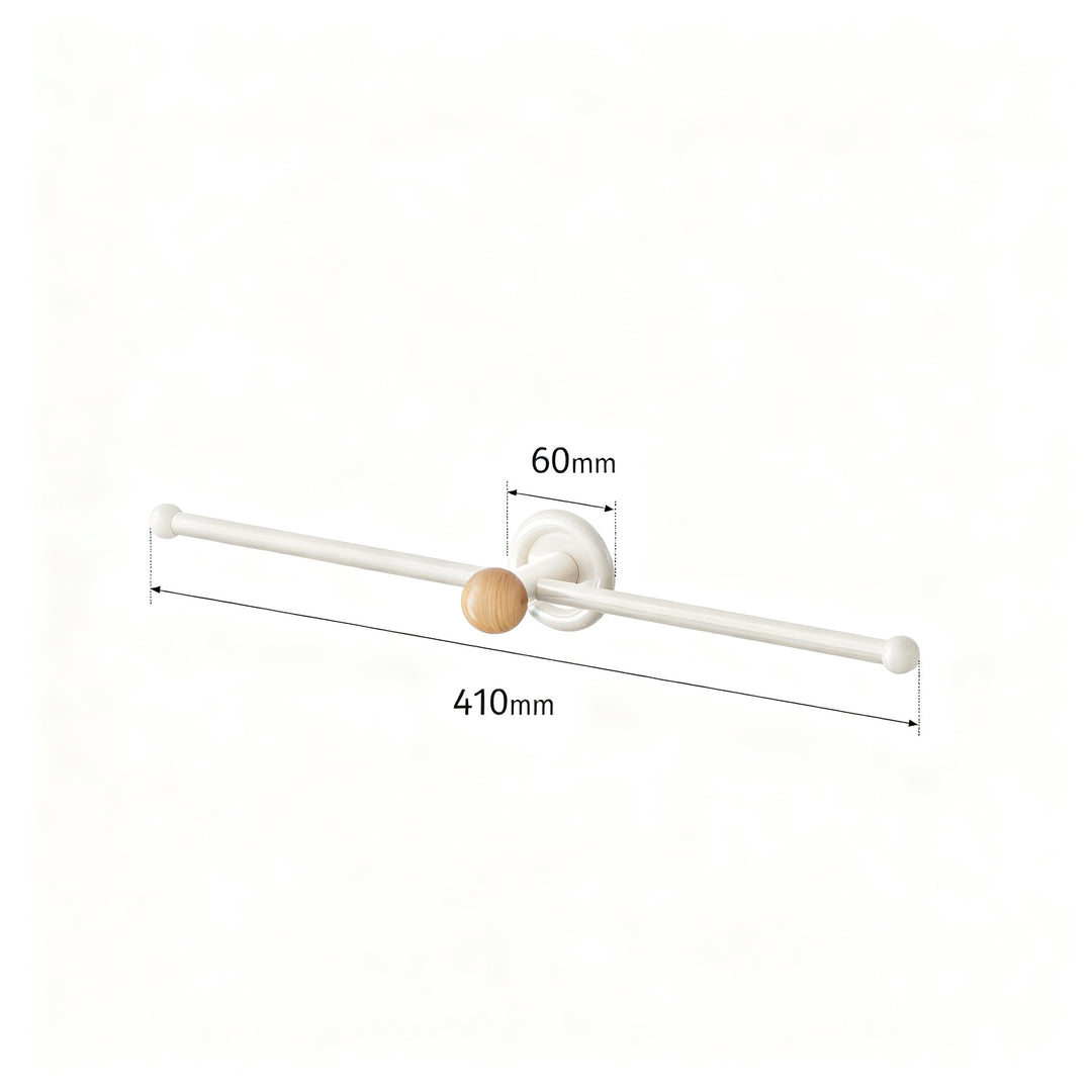 Towel holder made of steel, 30 cm