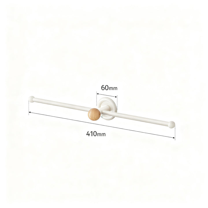 Towel holder made of steel, 30 cm