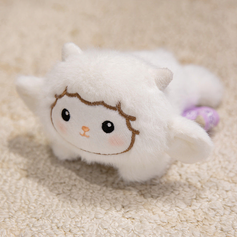 Plush refrigerator magnets, animal figures