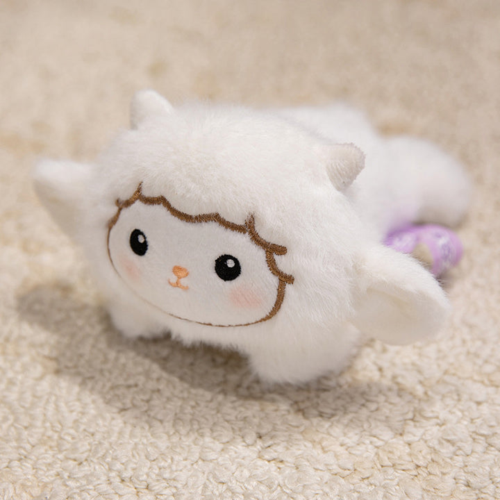Plush refrigerator magnets, animal figures