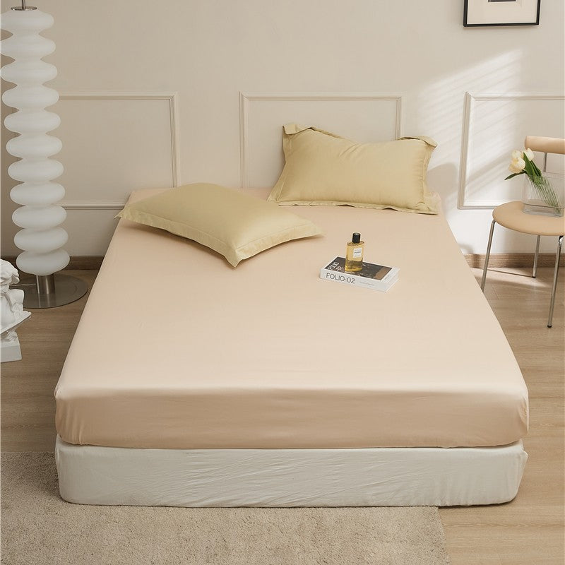 Cotton fitted sheet with elastic, 180×200 cm