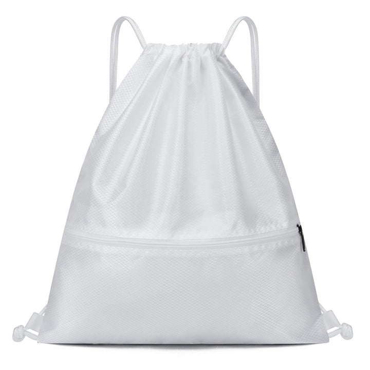 Sporty backpack with drawstring, waterproof