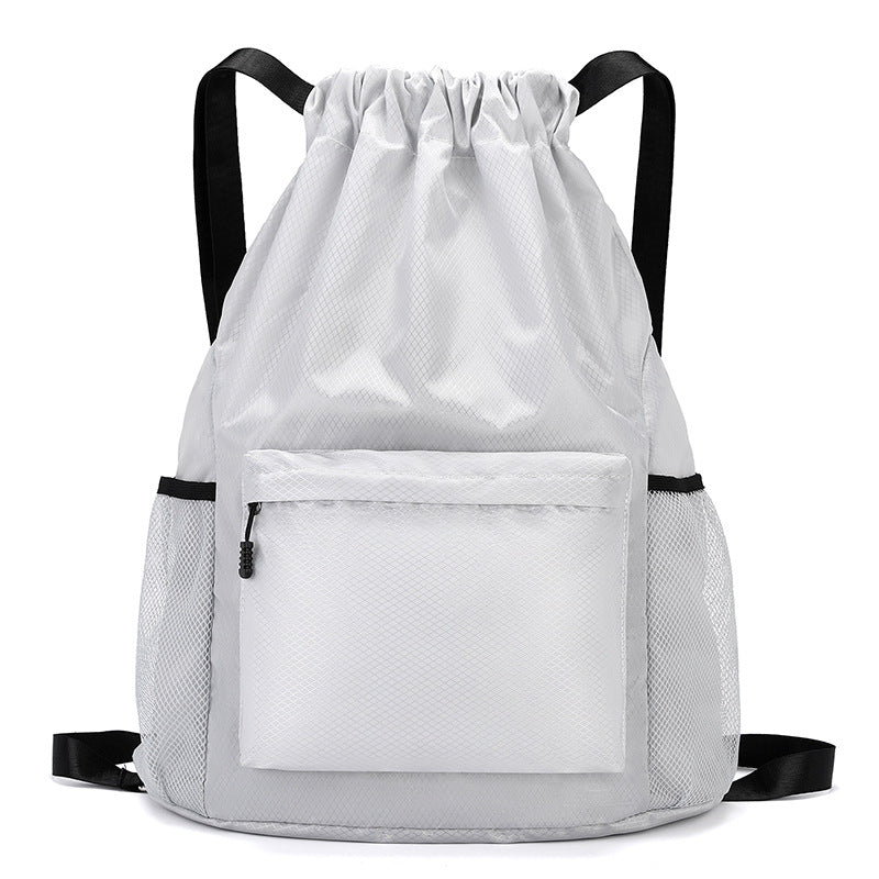 Drawstring backpack, 20–35 L, Polyester