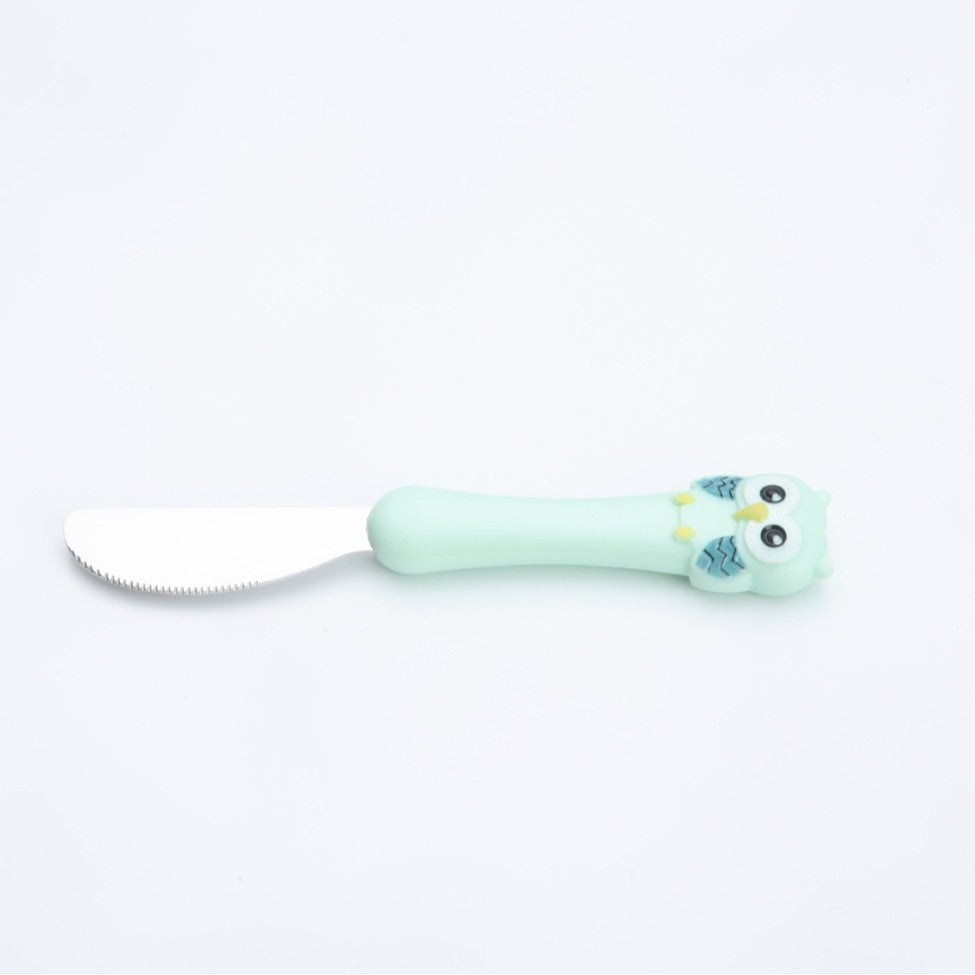 Children's tableware set made of stainless steel, portable