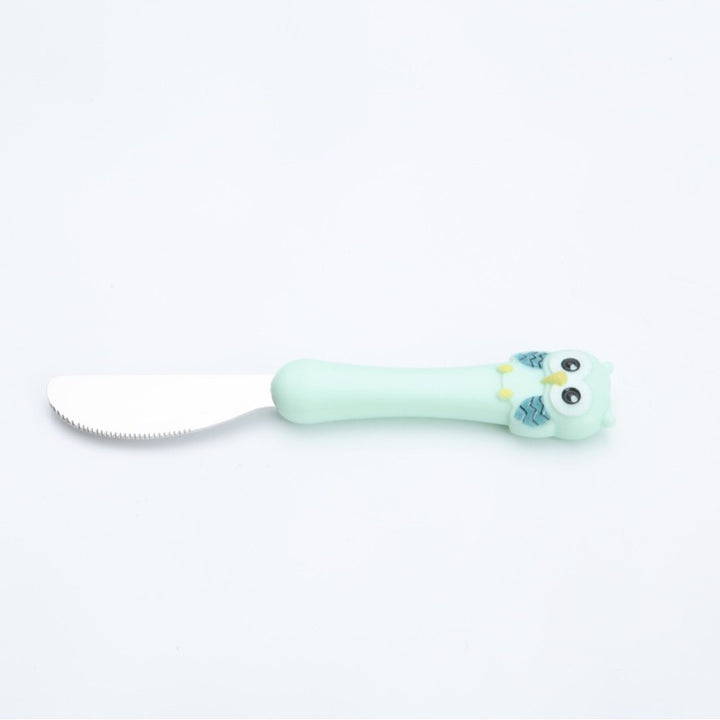 Children's tableware set made of stainless steel, portable