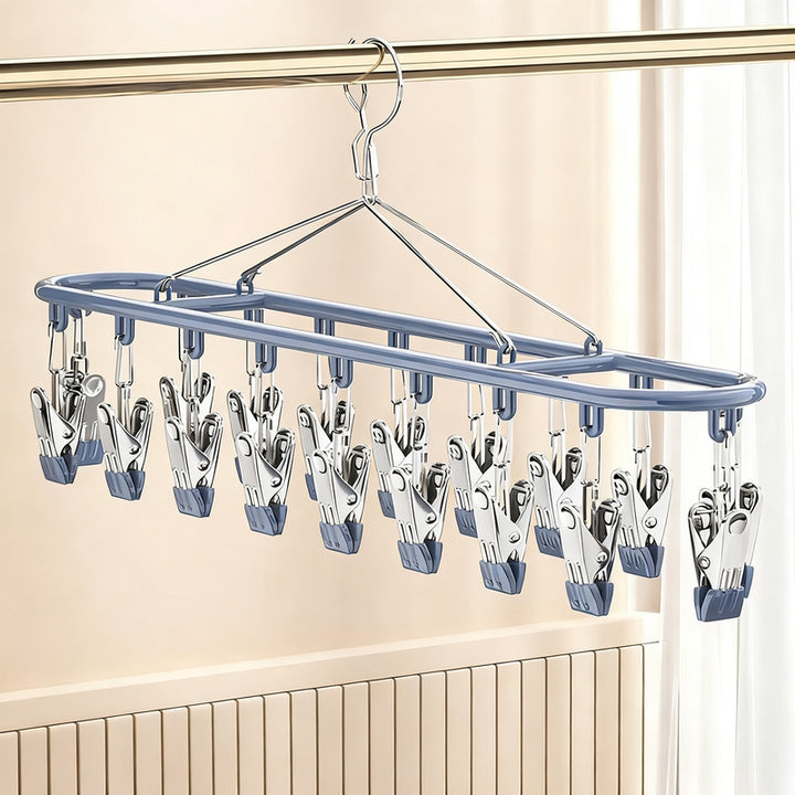 Steel clothespin holder, 18–20 clips
