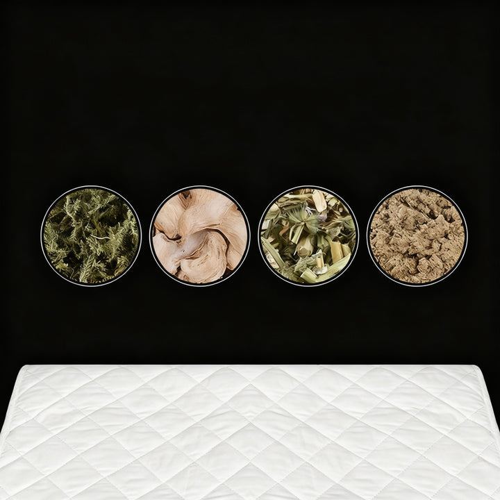Electric heating mat with moxibustion herb