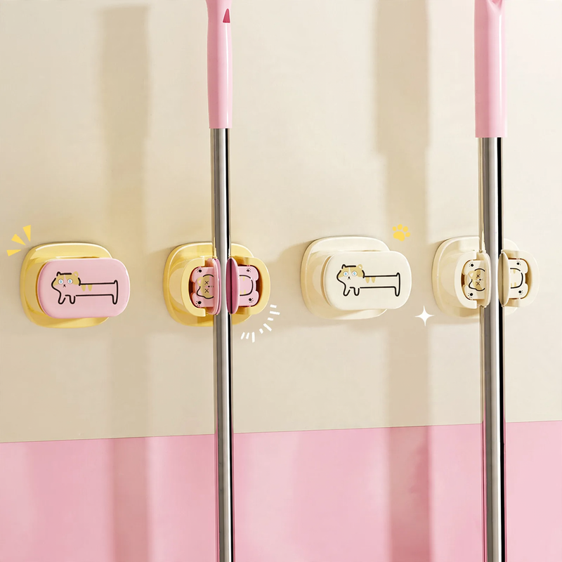 Suction cup top hooks for wall mounting, no drilling