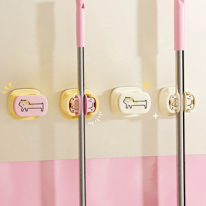 Suction cup top hooks for wall mounting, no drilling