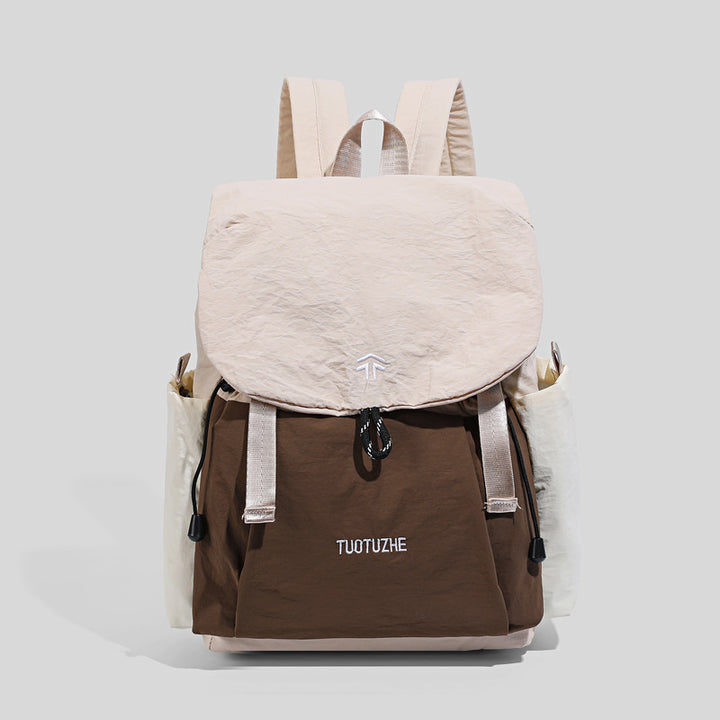 Lightweight nylon backpack for travel and outdoor