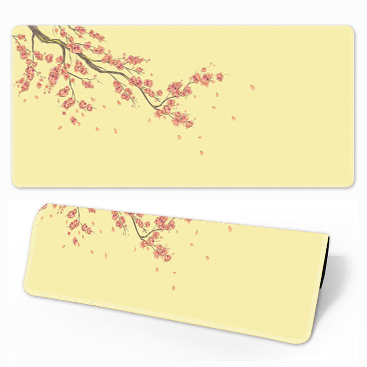 Gaming mouse pad made of natural rubber