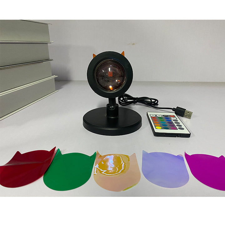 RGB Sunset Lamp with Color Change