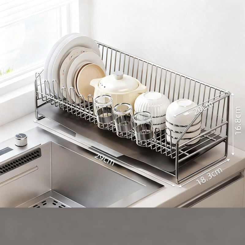 Stainless Steel Dish Rack for the Sink