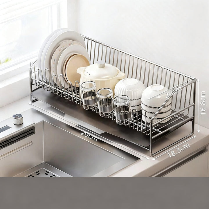 Stainless Steel Dish Rack for the Sink