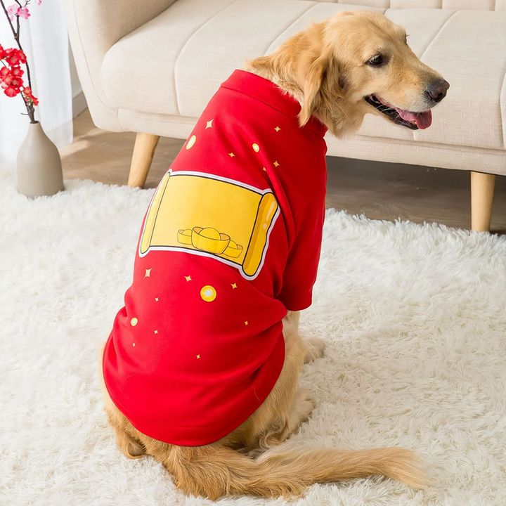 Pet Fleece Pullover, two-armed, Autumn and Winter
