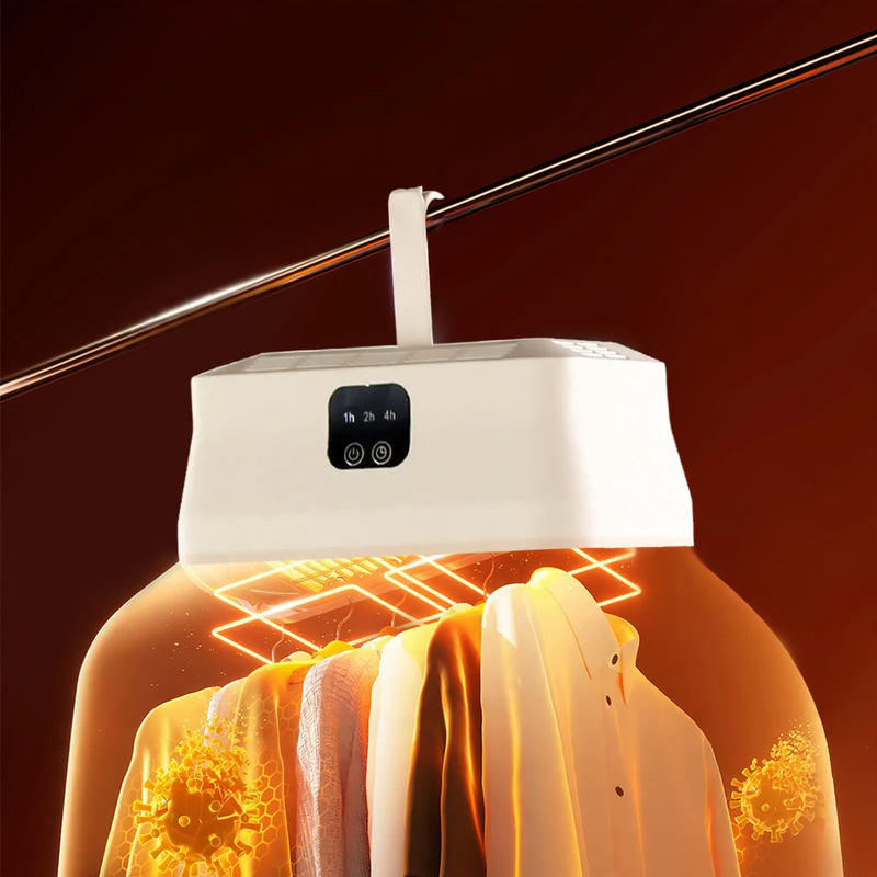Portable clothes dryer, closet type