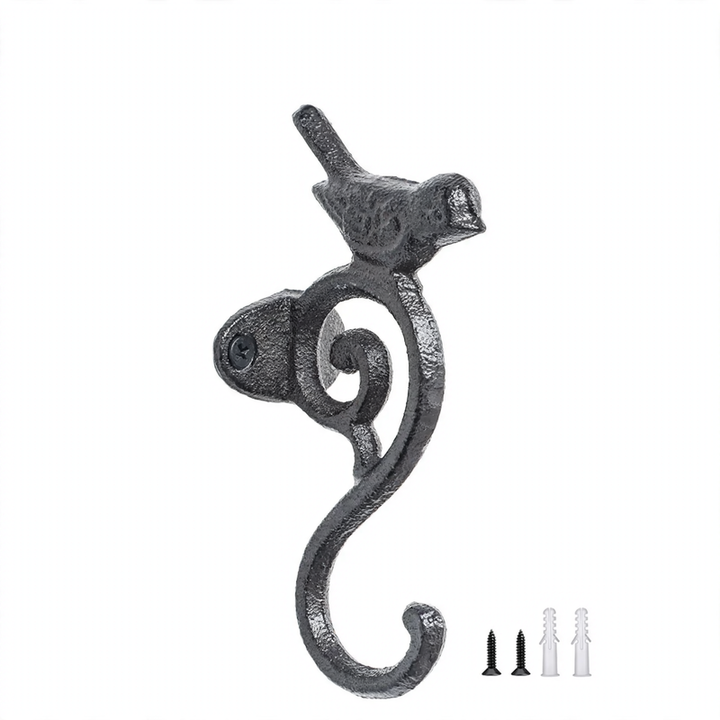 Cast iron wall hooks, American style