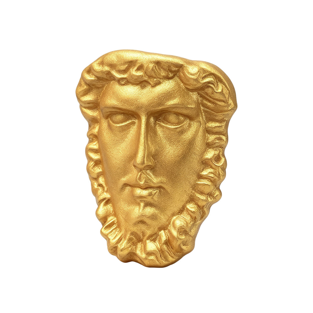 Auto-hanging fragrance dispenser with antique figure