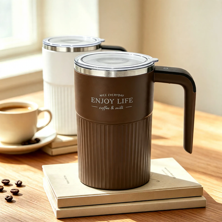 Electric Mixing Cup, 380 ml, Stainless Steel