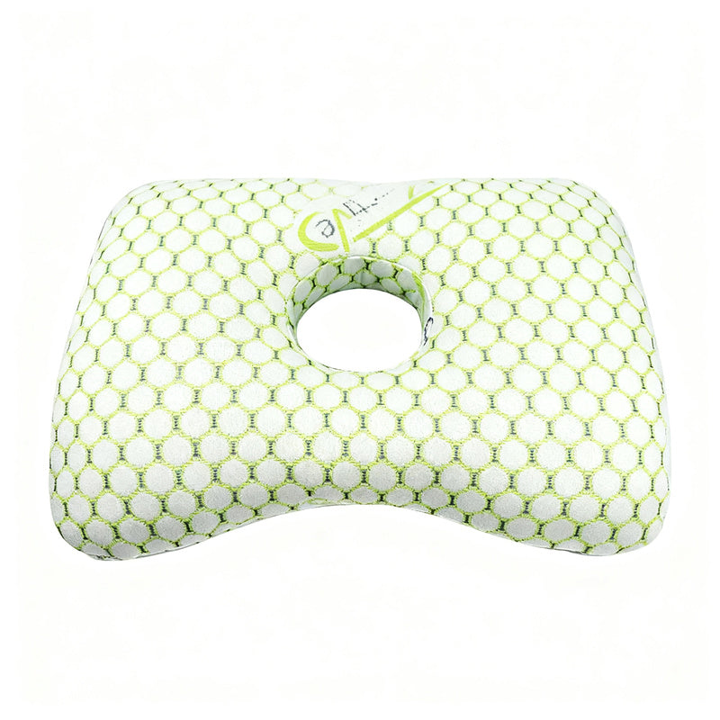 Ear pillow for side sleepers