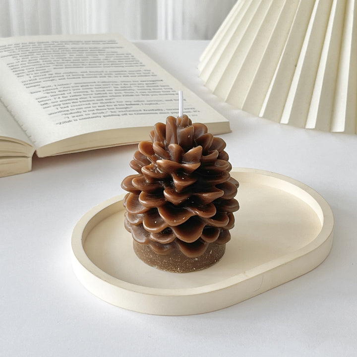 Scented candle made from soy blend, handcrafted