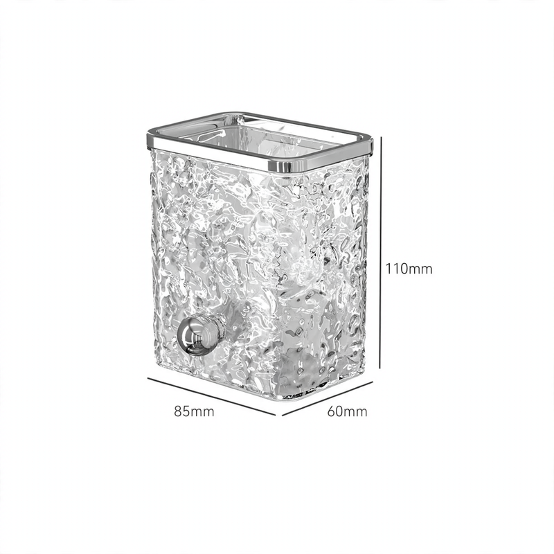 Wall-mounted storage box, self-adhesive