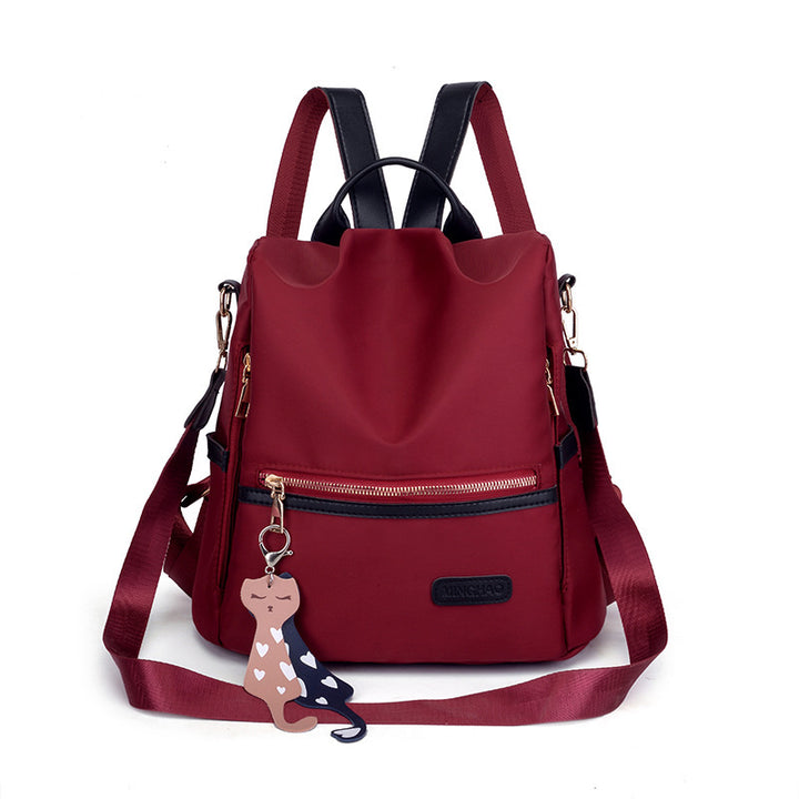 Lightweight backpack made of oxford fabric for travel