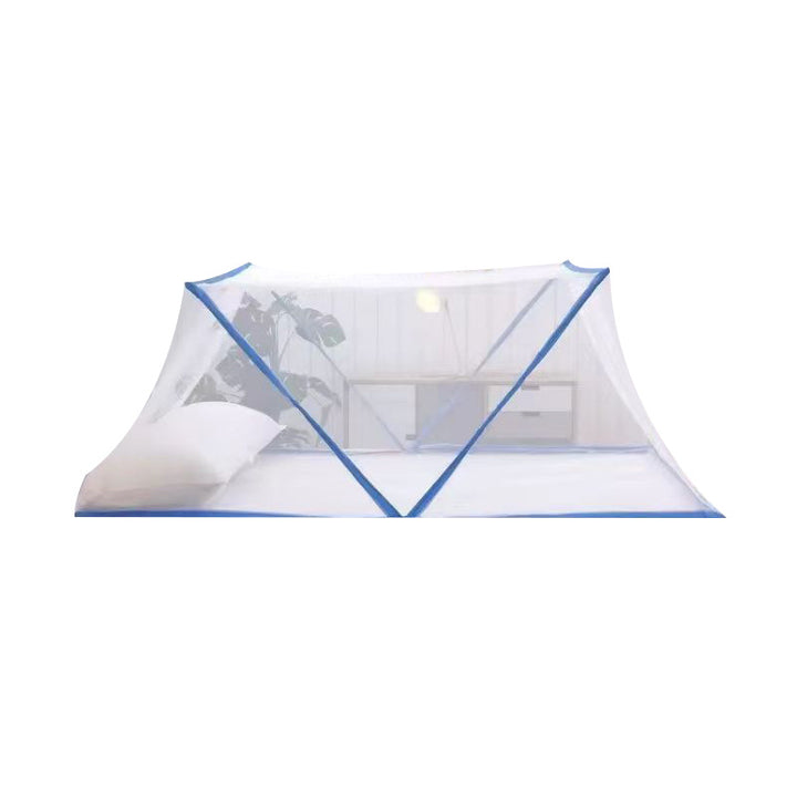 Portable mosquito net, collapsible