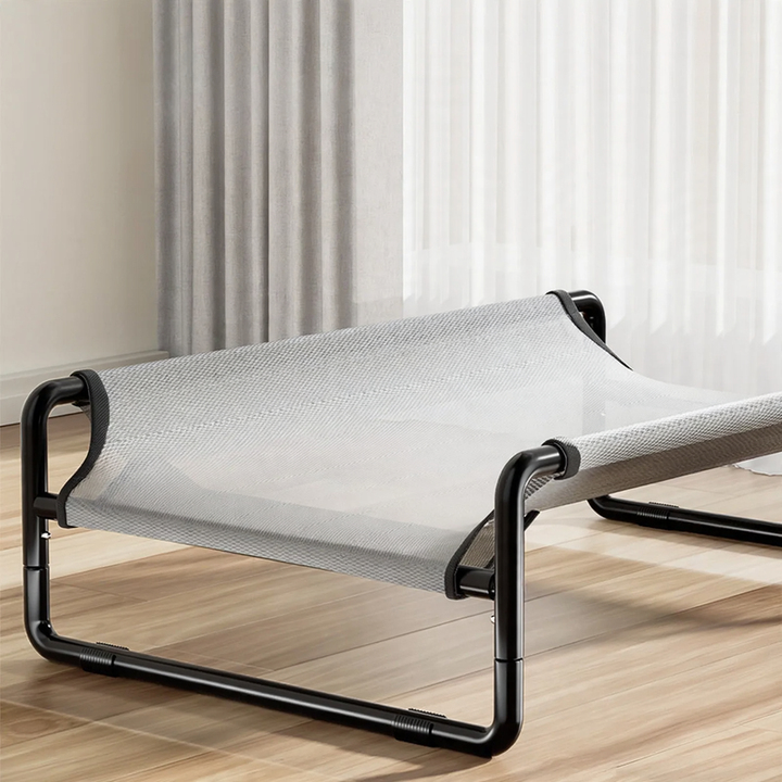 Elevated dog bed, breathable, four seasons