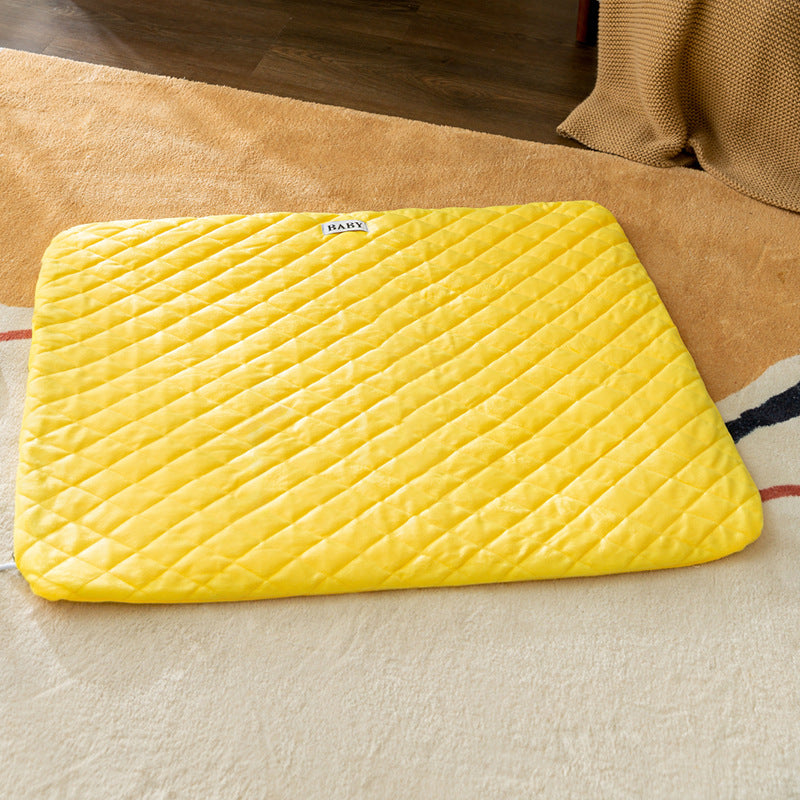 Electric heating mat for pets, washable