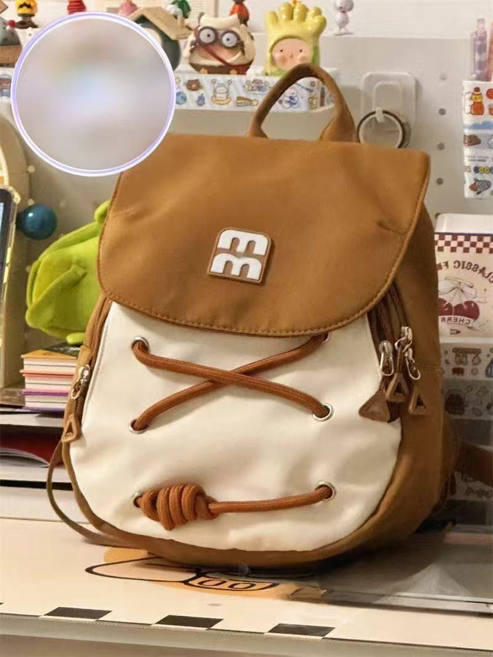 Light backpack for school and everyday, expandable