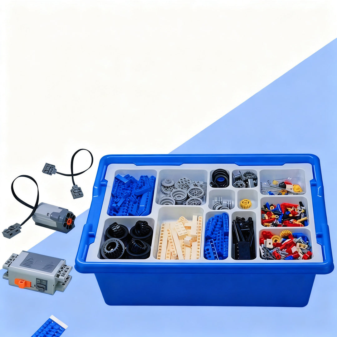 Programmable robot building blocks, ABS plastic, for ages 15 and up