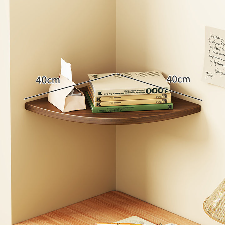 Corner shelf, multi-tiered
