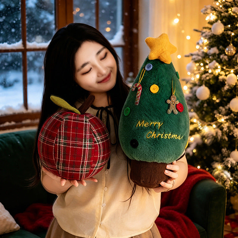 Christmas plush figures, various motifs