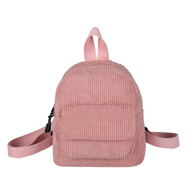 Velvet backpack, compact and durable