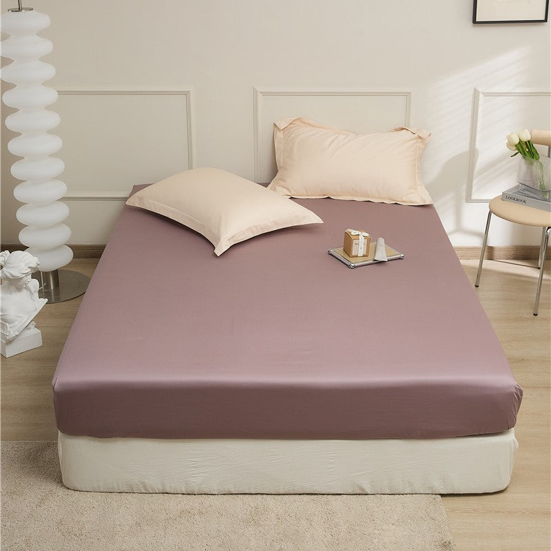 Cotton fitted sheet with elastic, 180×200 cm