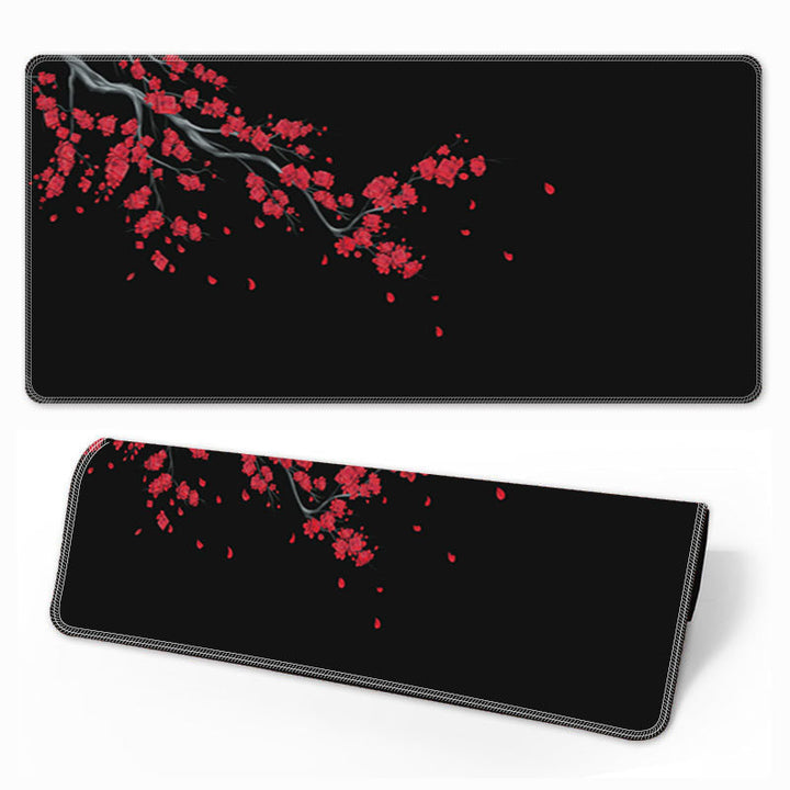 Gaming mouse pad made of natural rubber