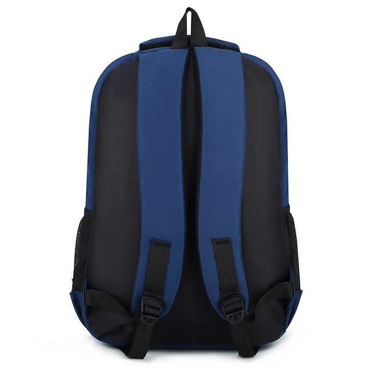 Backpack with letter print, PVC, 20–35 L, waterproof