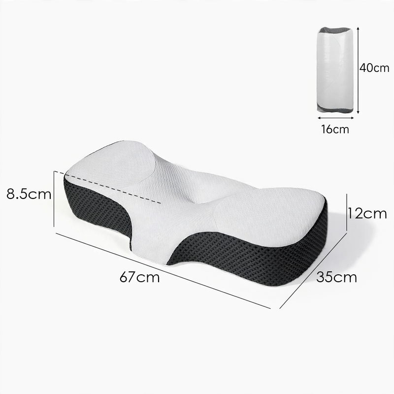 Ergonomic Neck Pillow, Memory Foam